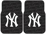 New York Yankees Front Floor Mats 2 Piece MLB Baseball