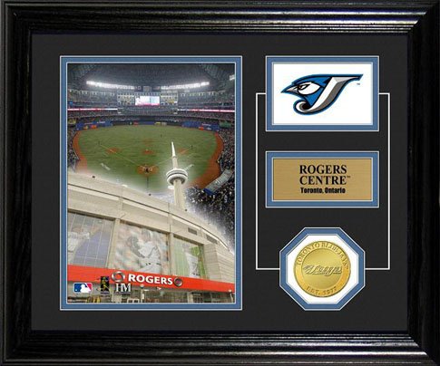 Highland Mint MLB Toronto Blue Jays Rogers Centre Desktop Photo Mint