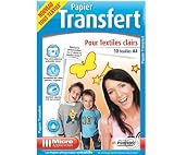 MICRO APPLICATION A4 Transfer Paper for light fabrics - 10 sheets