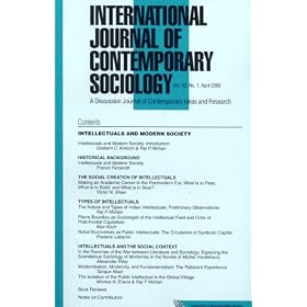 International Journal of Contemporary Sociology by 
