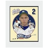 Photo File New York Yankees Derek Jeter Rookie Limited Edition Matted Photo
