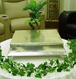 Review   / Silver Plated Sheet Holiday Wedding Cake Stand