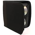 Black Mesh CD 144 Case (Holds up to 144 CDs in a protective wallet)