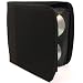 Black Mesh CD 144 Case (Holds up to 144 CDs in a protective wallet)