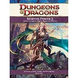 Dungeons and Dragons 4th Edition Martial Power 2 Roleplaying Games Supplement w/ free set of dice