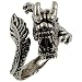 Wrap Around Dragon - Sterling Silver Ring