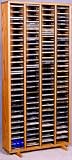 CD 320 Solid Oak Spring Release Floor Storage Rack