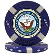 U.S. NAVY on Big Slick Texas Hold'em Poker Chip