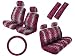 13 Piece Safari Animal Print Automotive Interior Gift Set -...