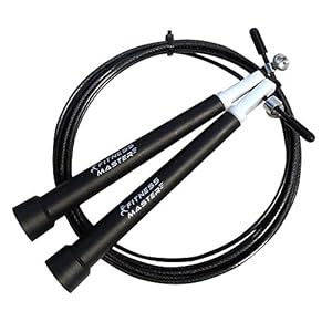 Jump Rope - The Best Speed Cable for Double Unders and Cross Fit Training - Perfect for WOD - Boxing - MMA - Exercise - Fitness - Includes Carry Case - FREE Workout Ebook - 100% Lifetime Guarantee