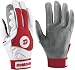 2009 DeMarini Adult CF3 Black Batting Gloves - Scarlet