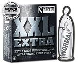 51TFgfoi88L. SL160  Orion 414212 Secura Kondome XXL EXTRA dick 24er