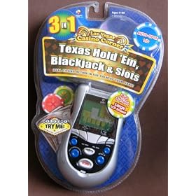 Las Vegas Casino Corner Texas Hold Em Blackjack Slots Hand Held Electronic Game