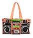 Loop NYC Audio Couture Ghetto Blaster Orange Boomb