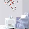 Easy Instant Decoration Wall Sticker Decal - Blossoms in the Wind