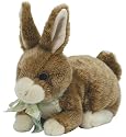 TY Classic Fielding Brown Crouching Rabbit