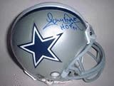 Tony Dorsett Autographed Dallas Cowboys Riddell Mini Helmet with HOF 94 Inscription