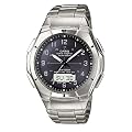 Casio Funkuhren Herren-Armbanduhr Funk-Solar-Kollektion Analog-Digital Quarz WVA-620TDE-1AVER
