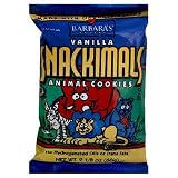 Barbaras Bakery Vanilla Snackimals Animal Cookies, 2.125-Ounce Bags (Pack of 18)