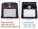 New Model - 16 LED Motion Sensor Solar Light. Dusk to Dawn Security Lighting for Outdoors. Ideal for Walkway, Garden, Yard, Deck, Patio, Fence and Outdoor. External On/Off Switch.