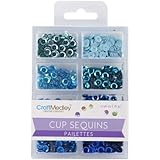 Multicraft Imports 7mm Cup Sequins Rhythm 'N Blues, 0.56-Ounce
