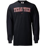 Nike Texas Tech Red Raiders Black Classic College Long Sleeve T-shirt