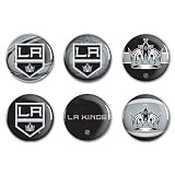 Los Angeles Kings Official 1.75" NHL Button Set