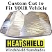 REAR WINDOW Sunshade for the HONDA INSIGHT 2000 2001 2002 2003 2004 2005 2006 Heatshield Brand Sunshade