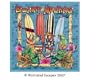 PARROT Surfing SHOWER CURTAIN BOARD MEETING Beach NEW
