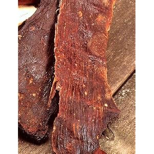 Bison Whole Muscle Jerky 1 LB Pepper by Eichtens