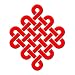 Buddha Endlosknoten Rot - 18