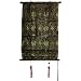 Asian D�cor - Window Treatments Shades - Shang Hai Tan Roman Blinds - Black/Green