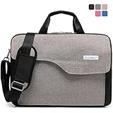 CoolBell(TM)15.6 Inch Nylon Laptop Bag Shoulder Bag With Strap Multicompartment Messenger Hand Bag Tablet Briefcase For iPad Pro/laptop/Macbook/Ultrabook/Men/Women/College,Khaki