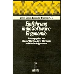 Einf�hrung in die Software-Ergonomie