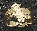 Chicago White Sox Sox Border Ladies' Ring Size 6 1/2 - 14KT Gold Jewelry