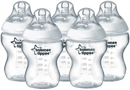 Tommee Tippee Closer to Nature Bottle, 9 Ounce, 5 Count