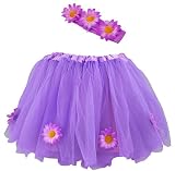 Daisy Fairy Princess Tutu & Headband Set (More Colors...) Select Color: Lavender