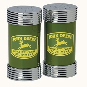 John Deere Salt and Pepper Shaker Set