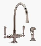 Blanco Appleton I Kitchen Faucet W/ Side Spray (Antique Pewter)