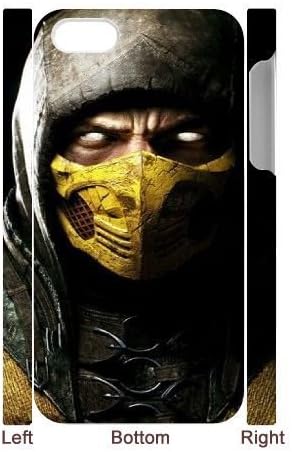 Wlicke Mortal Kombat X Personalized Durable Iphone 4,4g,4s 3D Case, Brand New Protective Cover Case for Iphone 4,4g,4s with Mortal Kombat X