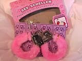 Sex-Schellen Pl?sch Handschellen, sort - Farben### - keine Angabe