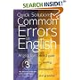 Quick Solutions to Common Errors in English: An A-Z Guide to Spelling, Punctuation and Grammar