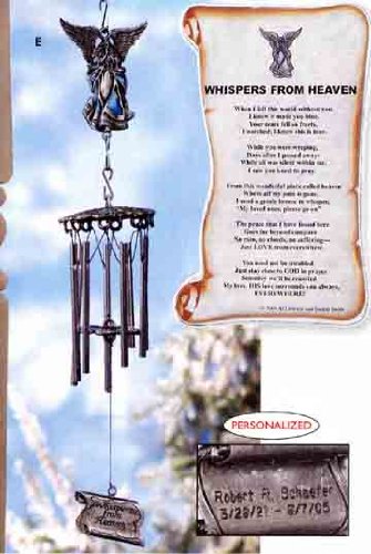 Whispers from Heaven Personalized Wind Chime
