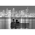City in Lights Gallery Wrapped Canvas - 24x36"