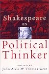 Shakespeare as Political Thinker
