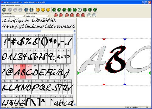 Childrens Toyshop  Software : Meine Handschrift am PC