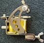Inker Professional Tattoo Machines, Guns (Black Frame and Yellow Coils)