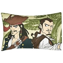 Disney Pirates of the Caribbean Standard Pillowcase