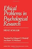 Ethical problems in psychological research