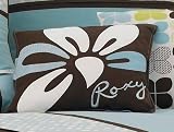 Roxy Julia Square Brown Toss Pillow